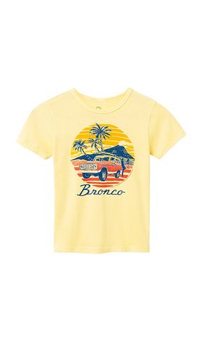 Kids Bronco Tee in Yellow. - size M (also in S) - Junk Food - Modalova