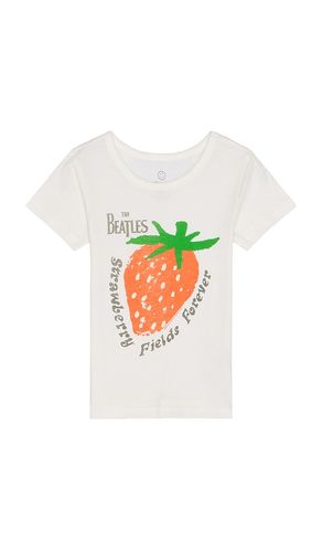 Kids The Beatles Strawberry Fields Forever Tee in White. - size L (also in M, S, XS) - Junk Food - Modalova