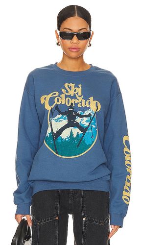 Ski Colorado Crew in Indigo Blue in Blue. - size L (also in M, XL/1X, XXL/2X) - Junk Food - Modalova