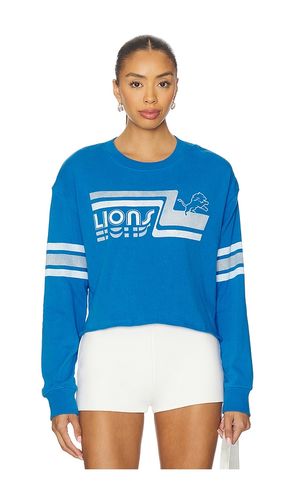 Lions Retro Crop Sweatshirt in Blue. - size L (also in M, S, XL/1X, XS) - Junk Food - Modalova