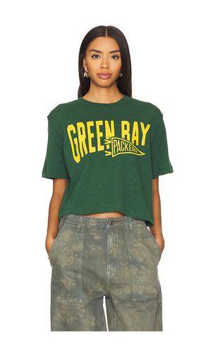 Packers Dual Threat Mock Neck Crop Tee in . - size L (also in M, S, XL, XS, XXL) - Junk Food - Modalova