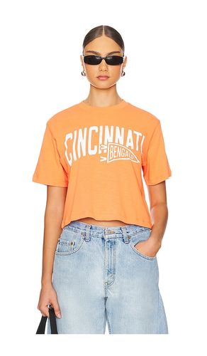 Bengals Dual Threat Mock Neck Crop Tee in . - size L (also in XL, XS) - Junk Food - Modalova