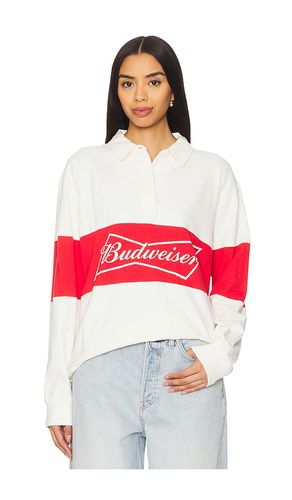 Budweiser Rugby Long Sleeve Shirt in . - size L (also in M, S, XL, XS) - Junk Food - Modalova