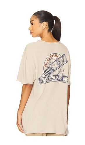 Coors Light Beer Of The 90s Fleece Tee in Beige. - size L/XL (also in S/M) - Junk Food - Modalova