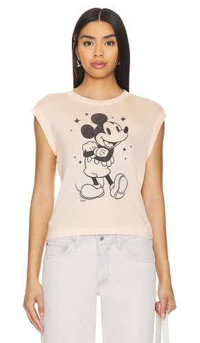 Sparkle Mickey Tee in Peach. - size M (also in L, S, XL) - Junk Food - Modalova