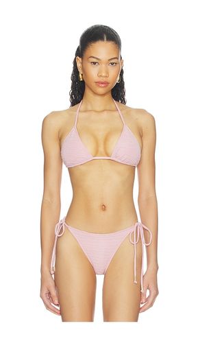 Hollis Bikini Top in Pink. - size L (also in M, S, XS) - Juillet - Modalova