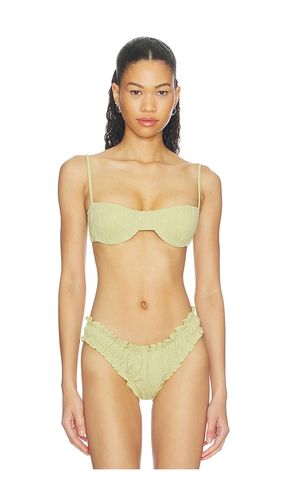 Ingrid Bikini Top in Green. - size M (also in S, XS) - Juillet - Modalova