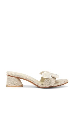 Clover By Lun Flower Applique Sandals in Cream. - size 11 (also in 6, 7, 8, 9) - Kaanas - Modalova