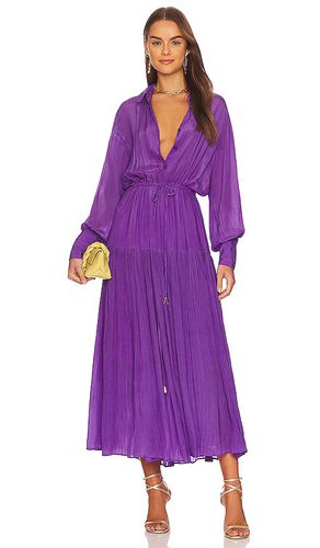 Vestido cassandra en color talla M en - Purple. Talla M (también en S, XS) - Karina Grimaldi - Modalova