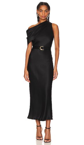 Vestido lencero angelique en color talla L en - Black. Talla L (también en M) - Karina Grimaldi - Modalova