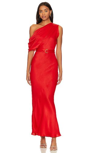 Vestido midi angelique en color rojo talla XS en - Red. Talla XS (también en S) - Karina Grimaldi - Modalova