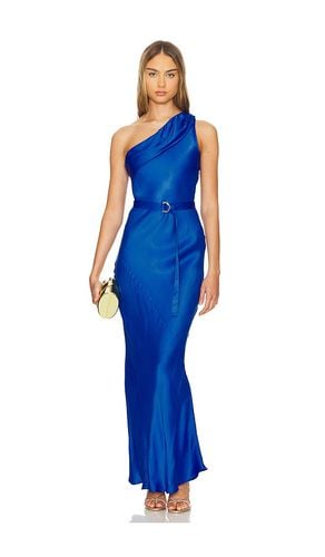 Angelique Midi Dress in Blue. - size L (also in M, S, XS) - Karina Grimaldi - Modalova