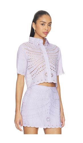 Elin Embroidered Top in . - size S (also in XS) - Karina Grimaldi - Modalova