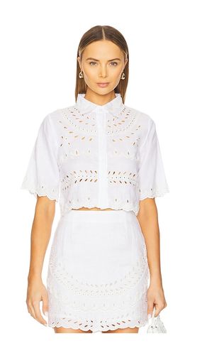 Malaga Embroidered Shirt in . - size L (also in M, XS) - Karina Grimaldi - Modalova