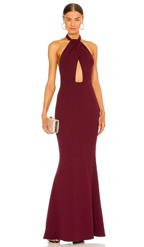 Petra Gown in Wine. - size L (also in M, S) - Katie May - Modalova