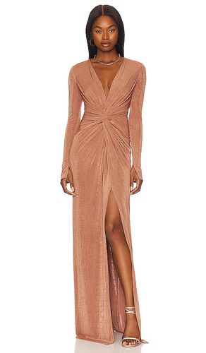In A Mood Gown in Metallic Copper. - size M (also in S, XS) - Katie May - Modalova