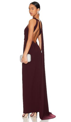 Amina Gown in Burgundy. - size L (also in XL) - Katie May - Modalova