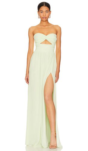 Adele Gown in Sage. - size L (also in M, S, XL, XS) - Katie May - Modalova