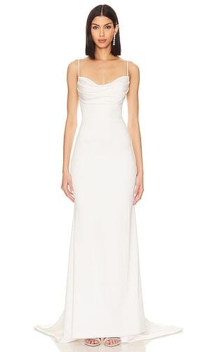 X Noel And Jean Claudia Gown in Ivory. - size L (also in M, S, XS) - Katie May - Modalova