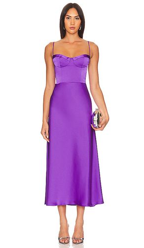 Vestido largo flora g en color morado talla M en - Purple. Talla M (también en S, XS) - Katie May - Modalova