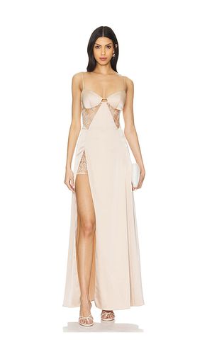 Ariana Gown in Tan. - size L (also in M, S, XL, XS, XXS) - Katie May - Modalova