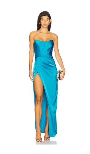 Kesia Gown in Blue. - size L (also in M, S, XL, XS) - Katie May - Modalova