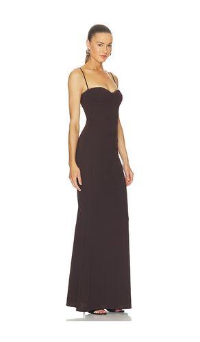 Yasmin Gown in Chocolate. - size S (also in M, XL) - Katie May - Modalova
