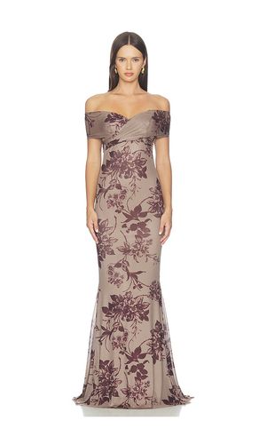 Nina Gown in Wine. - size L (also in M, S, XS) - Katie May - Modalova