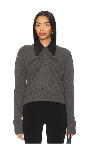 Pinched Crewneck Sweater With Collar in . Size S/M. Also in XS/S - Kate Barton - Modalova