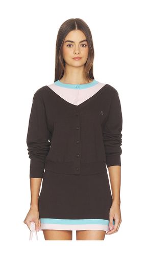 Illusion Layered Cardigan in . Size XS. Also in S, M - Kate Barton - Modalova