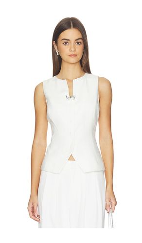 Linen Blend Summer Suit Vest in . Size M. Also in S, XS - Kate Barton - Modalova