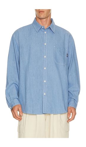 Relaxed Chambray Shirt in - KAPPY DESIGN - Modalova