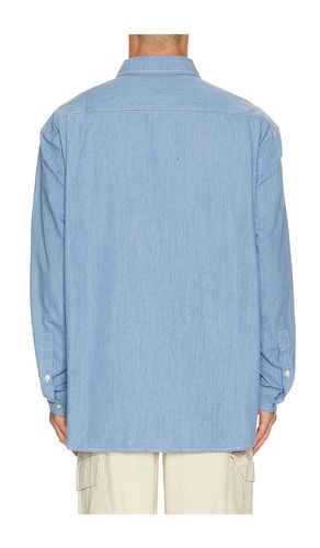 Relaxed Chambray Shirt in - KAPPY DESIGN - Modalova
