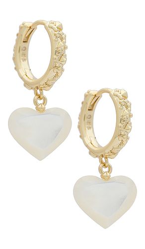 Penny Heart Huggie Earrings in - Kendra Scott - Modalova