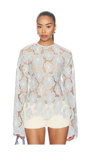Floral Longsleeve Top in . Size L. Also in M, S - KETTEL ATELIER - Modalova
