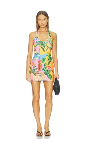Halter Mini Dress in Yellow. - size M (also in XL, XS) - Kulani Kinis - Modalova