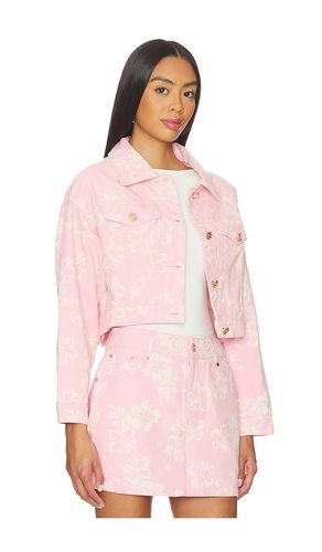 Pixie Cropped Denim Jacket in . Size L. Also in M, S, XL, XS - Kulani Kinis - Modalova