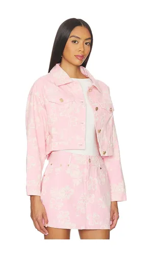 Pixie Cropped Denim Jacket in . Size L. Also in M, S, XS - Kulani Kinis - Modalova