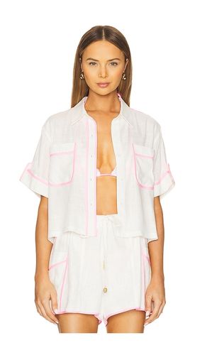 Linen Cropped Shirt in . - size M (also in S) - Kulani Kinis - Modalova
