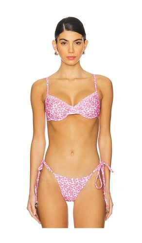 Underwire Bralette Bikini Top in Pink. - size L (also in M, S, XL, XS) - Kulani Kinis - Modalova