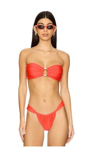 Strapless Bandeau Top in Red. - size L (also in M, S, XS) - Kulani Kinis - Modalova