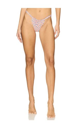 Ruched Thong Bikini Bottom in Orange. - size L (also in XL) - Kulani Kinis - Modalova