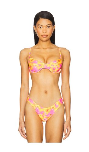 Ditzy Underwire Bra Bikini Top in Orange. - size S (also in XS) - Kulani Kinis - Modalova