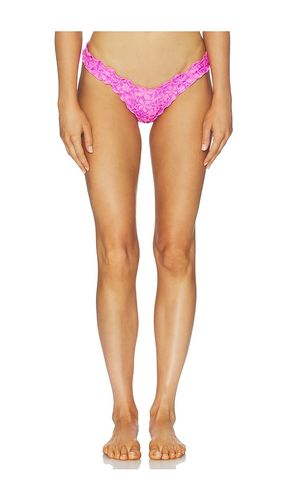 Lettuce Edge Thong Bikini Bottom in Purple. - size S (also in XS, M, L) - Kulani Kinis - Modalova