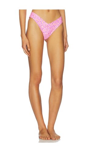 Cheeky V Bikini Bottom in Pink. - size L (also in M, S, XL) - Kulani Kinis - Modalova