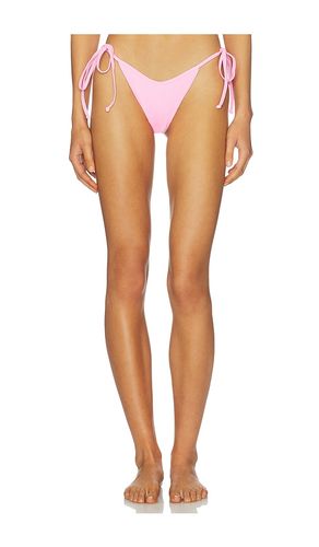 Bind Dipped Cheeky Bikini Bottom in Pink. - size L (also in M, S, XL, XS) - Kulani Kinis - Modalova