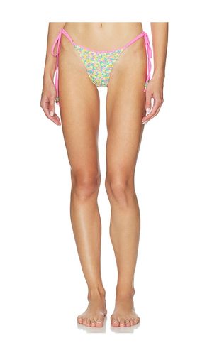 Decorative Thong Tie Side Bikini Bottom in Pink. - size L (also in M, S) - Kulani Kinis - Modalova