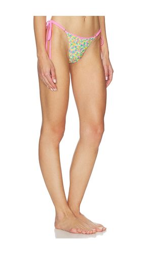 Decorative Thong Tie Side Bikini Bottom in Pink. - size L (also in M, S) - Kulani Kinis - Modalova