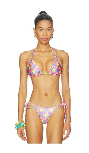 Halter Bralette Bikini Top in Pink,Blue. - size S (also in XS) - Kulani Kinis - Modalova
