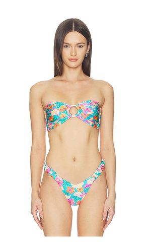 Strapless Bandeau Bikini Top in Teal. - size S (also in XS, M) - Kulani Kinis - Modalova